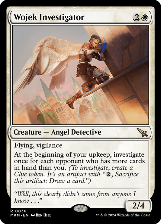 Wojek Investigator (Blue Feather) - Foil