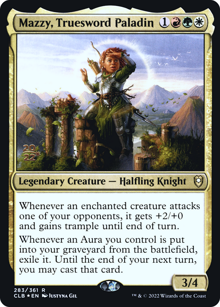 Mazzy, Truesword Paladin (283) (Prerelease) - Foil