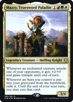 Mazzy, Truesword Paladin (283) (Prerelease) - Foil