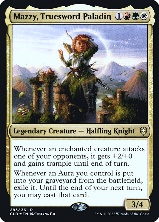 Mazzy, Truesword Paladin (283) (Prerelease) - Foil