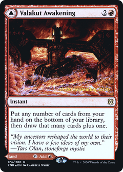 Valakut Awakening // Valakut Stoneforge (174) (Prerelease) (PZNR) - Foil