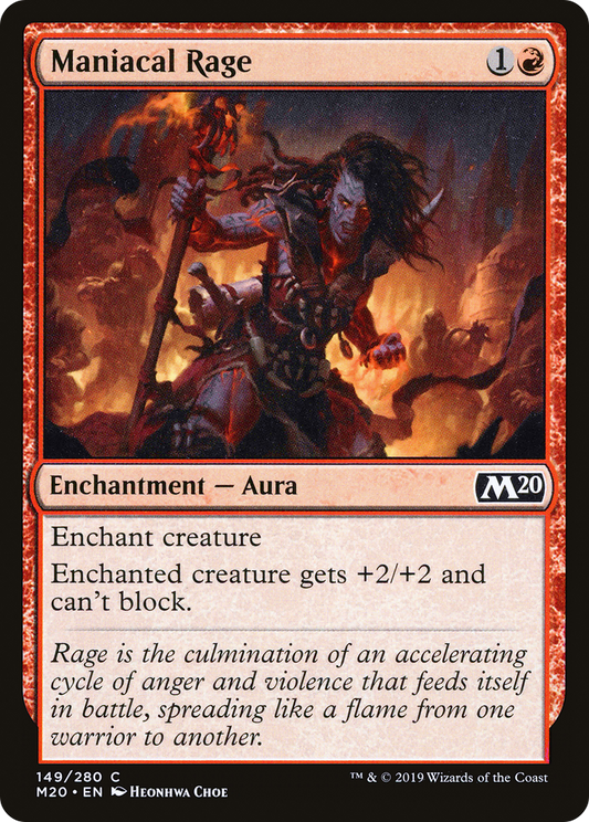 Maniacal Rage - Foil