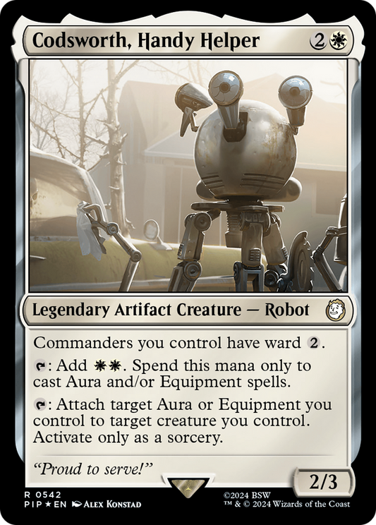 Codsworth, Handy Helper (0542) - Surge Foil
