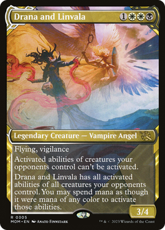 Drana and Linvala (0305) (Showcase) - Foil