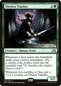Tireless Tracker (233) (Prerelease) - Foil