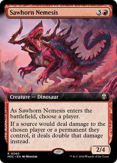 Sawhorn Nemesis (0060) (Extended Art) - Ripple Foil