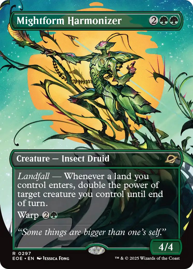 Mightform Harmonizer (0297) (Borderless) - Foil