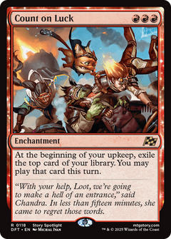 Count on Luck (0118) (Promo Pack) - Foil