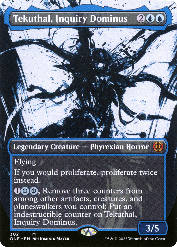 Tekuthal, Inquiry Dominus (302) (Borderless) (Showcase) - Foil