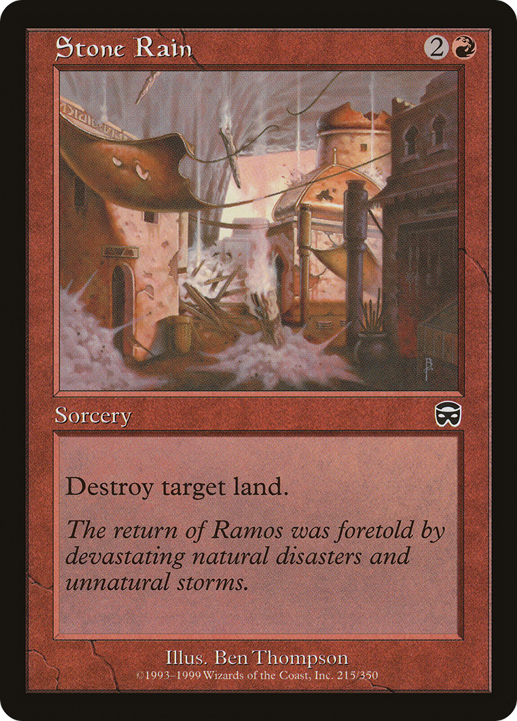 Stone Rain - Foil