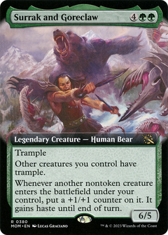 Surrak and Goreclaw (0380) (Extended Art)