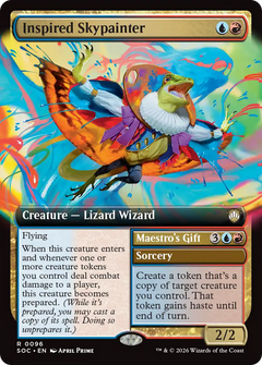 Inspired Skypainter // Maestro's Gift (0096) (Extended Art) (SOC)