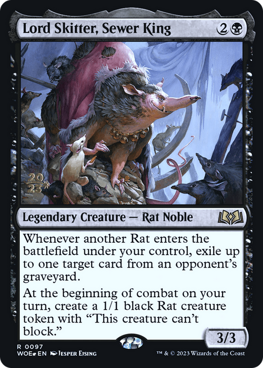Lord Skitter, Sewer King (0097) (Prerelease) - Foil