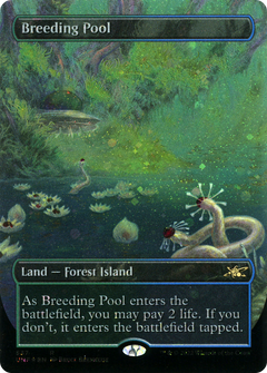 Breeding Pool (537) (Borderless) - Galaxy Foil