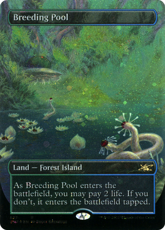 Breeding Pool (537) (Borderless) - Galaxy Foil