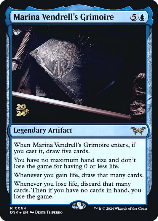 Marina Vendrell's Grimoire (0064) (Prerelease) - Foil