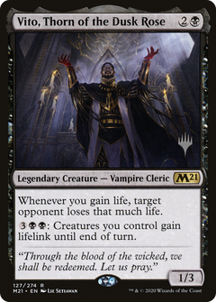 Vito, Thorn of the Dusk Rose (127) (Promo Pack)