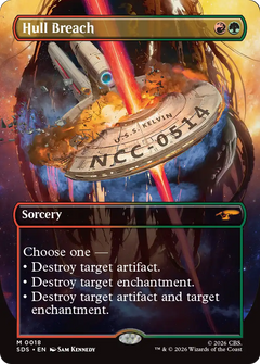 Hull Breach (0018) (Borderless) (SDS) - Foil