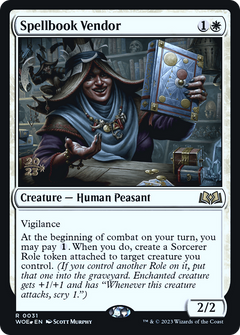 Spellbook Vendor (0031) (Prerelease) - Foil