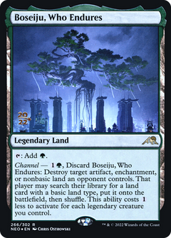 Boseiju, Who Endures (266) (Prerelease) - Foil