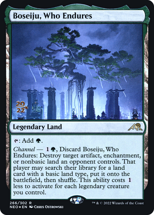 Boseiju, Who Endures (266) (Prerelease) - Foil