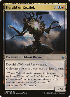 Herald of Kozilek - Foil