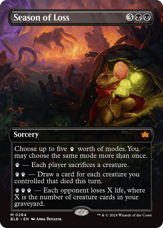 Season of Loss (0284) (Borderless) - Foil