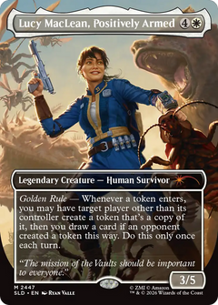 Lucy MacLean, Positively Armed (2447) (Borderless) (SLD) - Foil