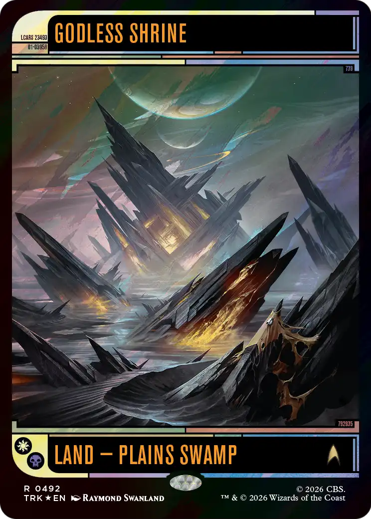 Godless Shrine (0492) (Showcase) (TRK) - Surge Foil