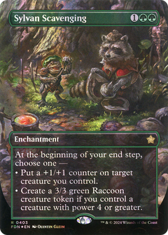 Sylvan Scavenging (0403) - Mana Foil
