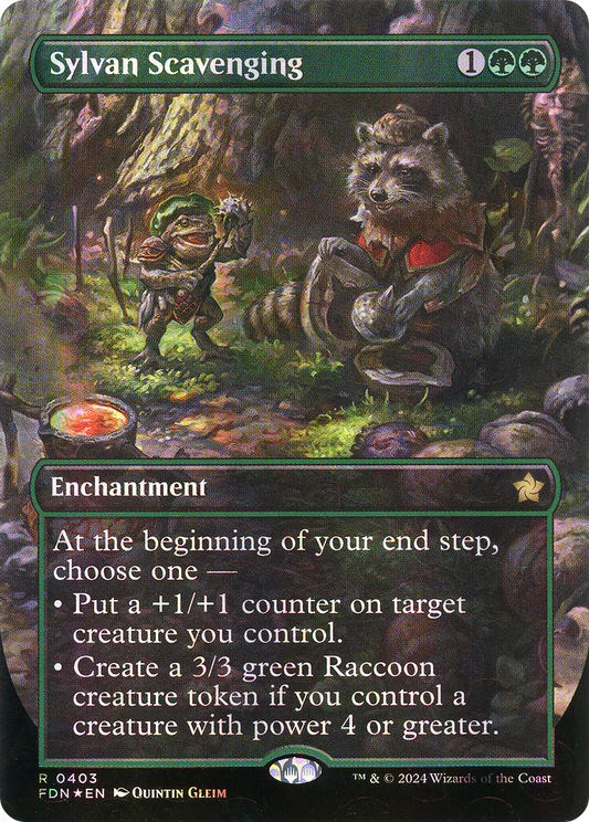 Sylvan Scavenging (0403) - Mana Foil