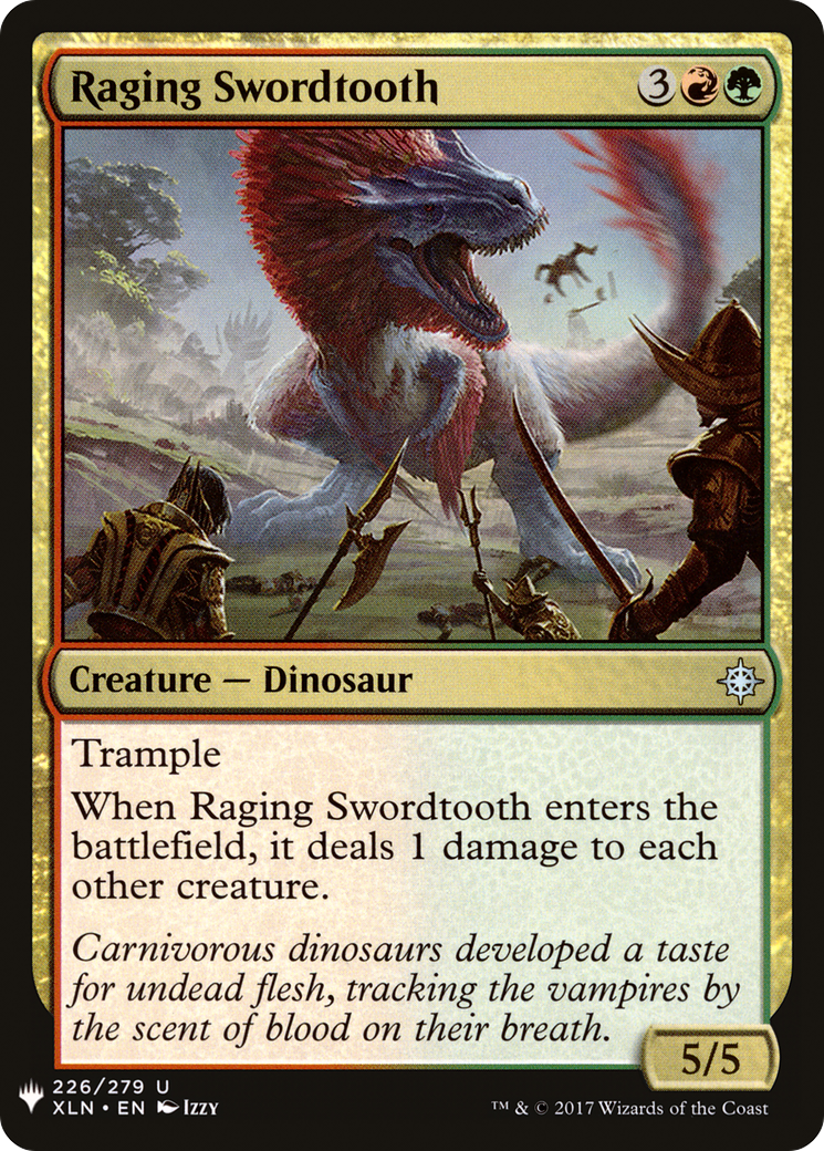 Raging Swordtooth