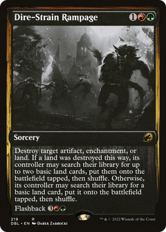 Dire-Strain Rampage - Foil