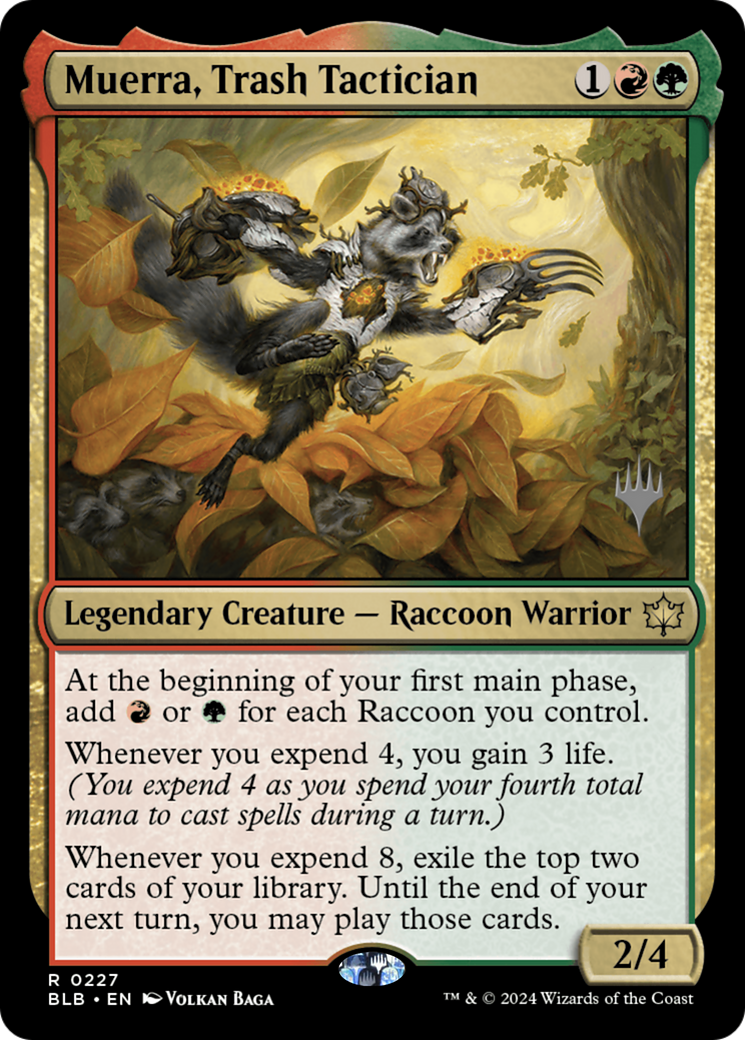 Muerra, Trash Tactician (0227) (Promo Pack) - Foil