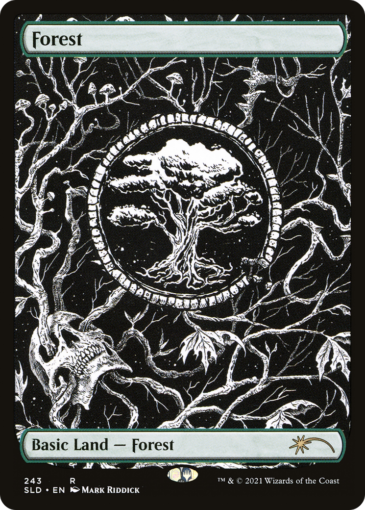 Forest (243) (Textless) - Foil