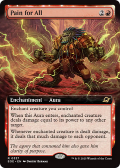 Pain for All (0337) (Extended Art) - Foil