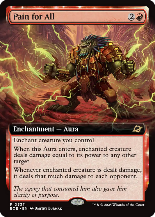 Pain for All (0337) (Extended Art) - Foil