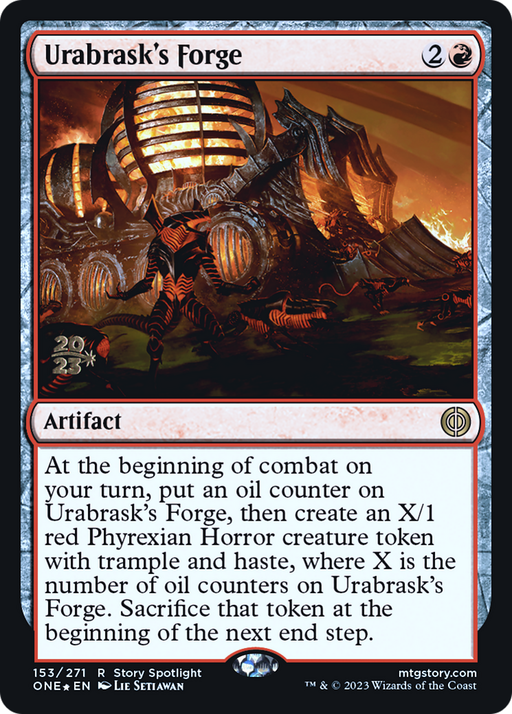 Urabrask's Forge (153) (Prerelease) - Foil