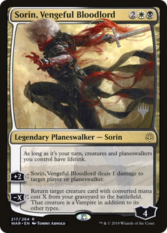 Sorin, Vengeful Bloodlord (217) (Promo Pack)