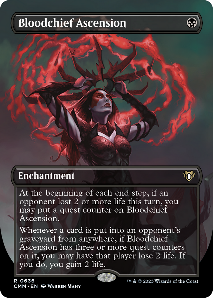 Bloodchief Ascension (0636) (Borderless) - Foil