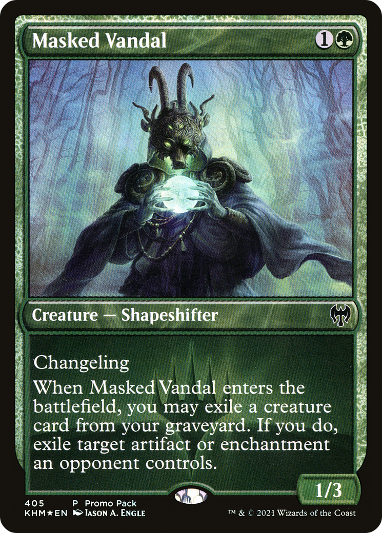 Masked Vandal (405) (Promo Pack) - Foil