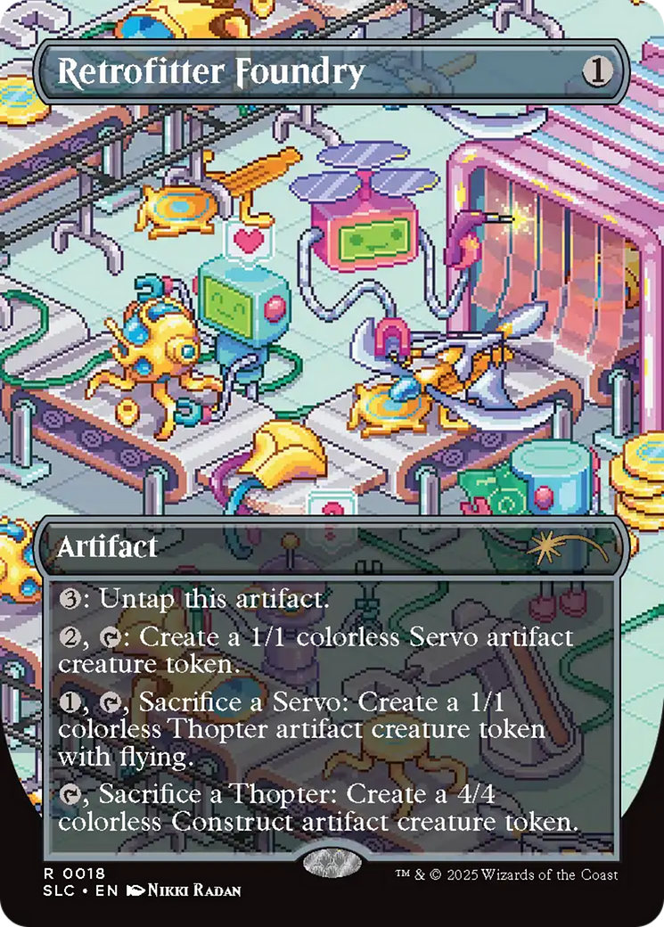 Retrofitter Foundry (0018) (Borderless) - Foil slc