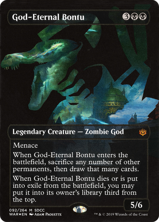 God-Eternal Bontu (092) (Borderless) (SDCC)
