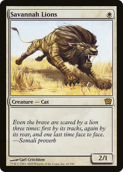 Savannah Lions - Foil