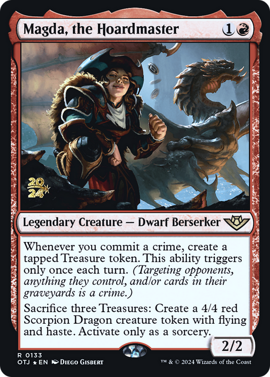 Magda, the Hoardmaster (0133) (Prerelease) - Foil
