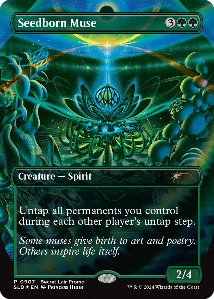 Seedborn Muse (0907) (Borderless) - Rainbow Foil