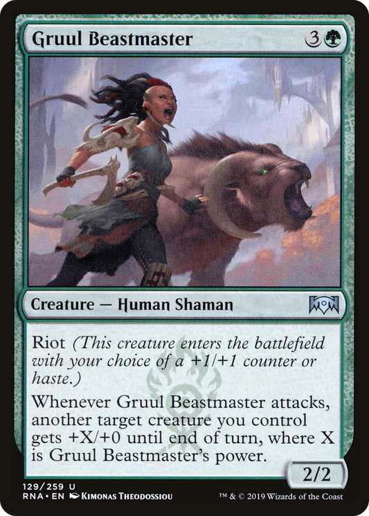 Gruul Beastmaster - Foil