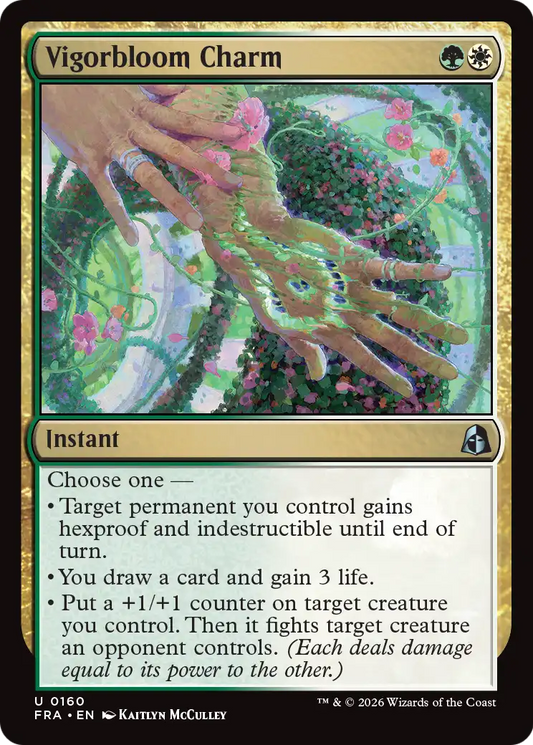 Vigorbloom Charm (FRA) - Foil