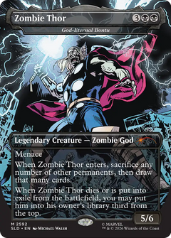 Zombie Thor [God-Eternal Bontu] (2592) (Borderless) (SLD) - Foil