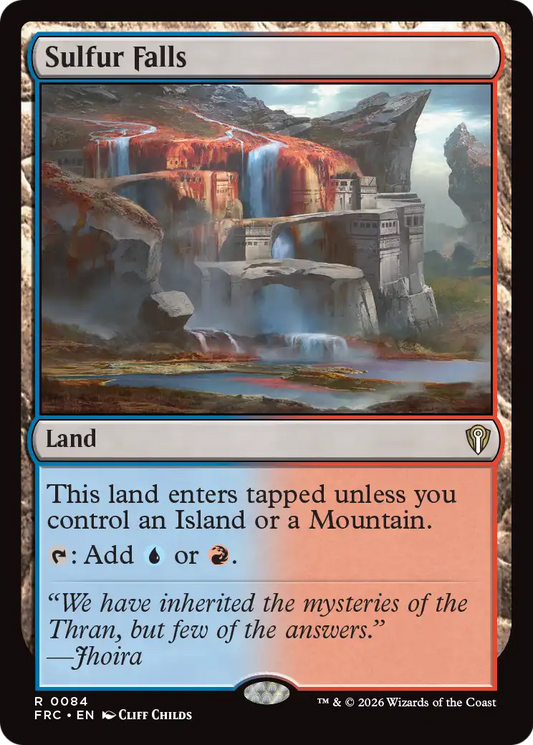 Sulfur Falls (FRC) - Foil